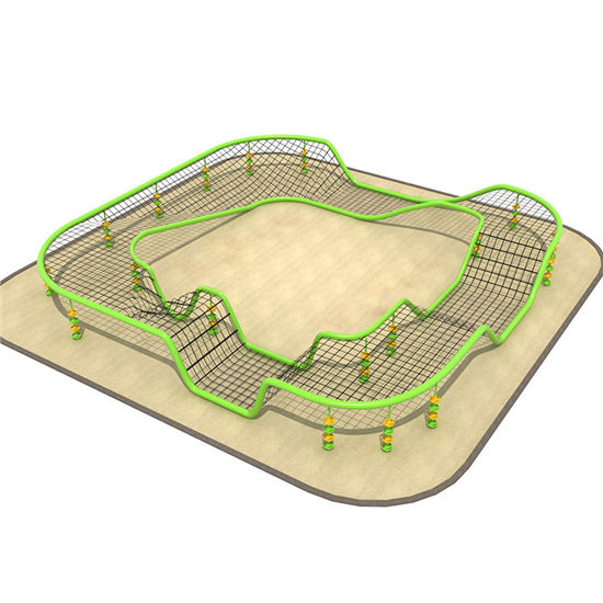 定制爬網(wǎng)兒童游樂場配套設施_樂圖非標游樂
